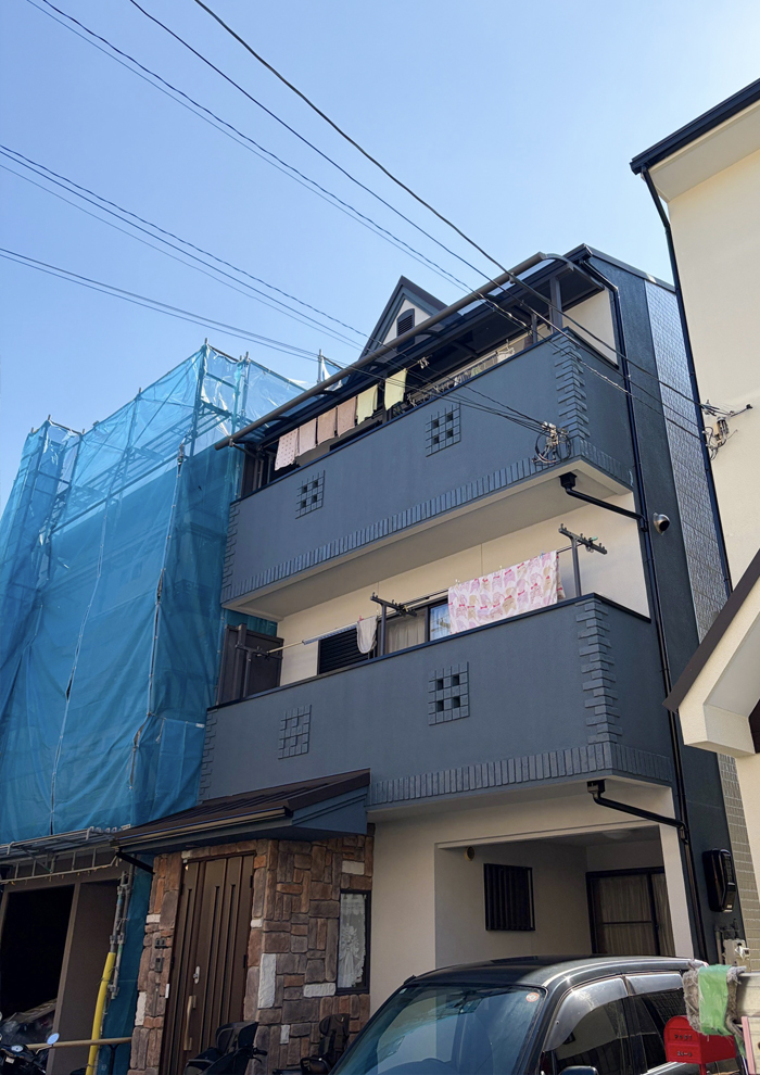 施工事例【外壁補修】98万円京都市伏見