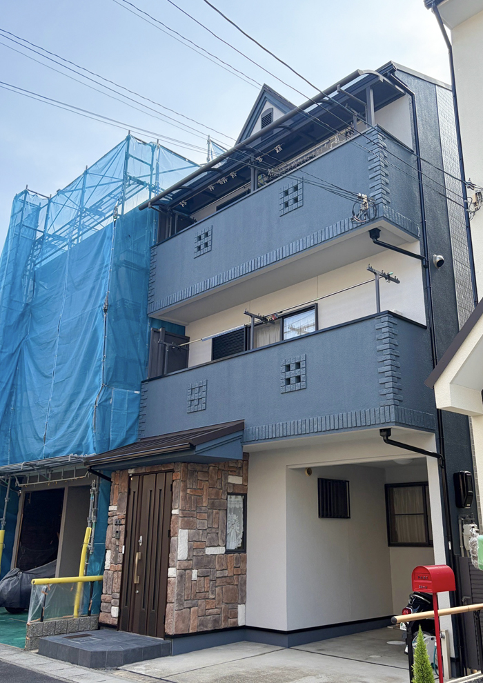 施工事例【外壁補修】98万円京都市伏見