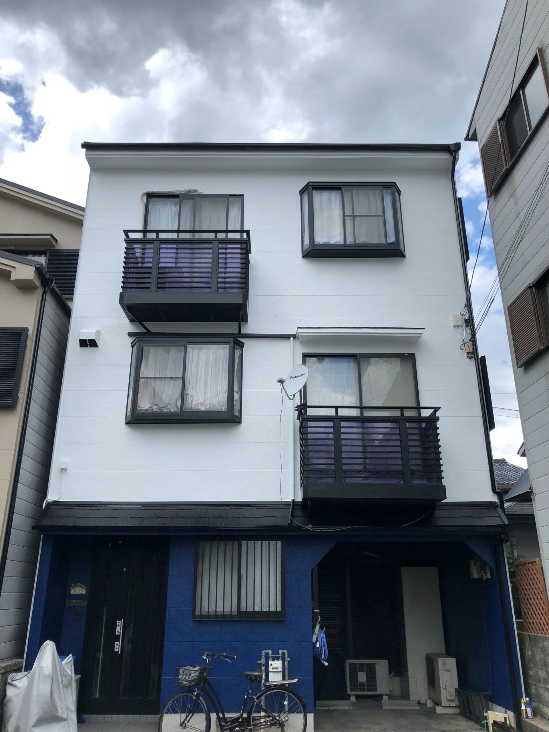 施工事例【屋根修理・外壁塗装】カバー工法