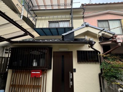 京都市西京区嵐山東一川町　屋根修理/カバー工法