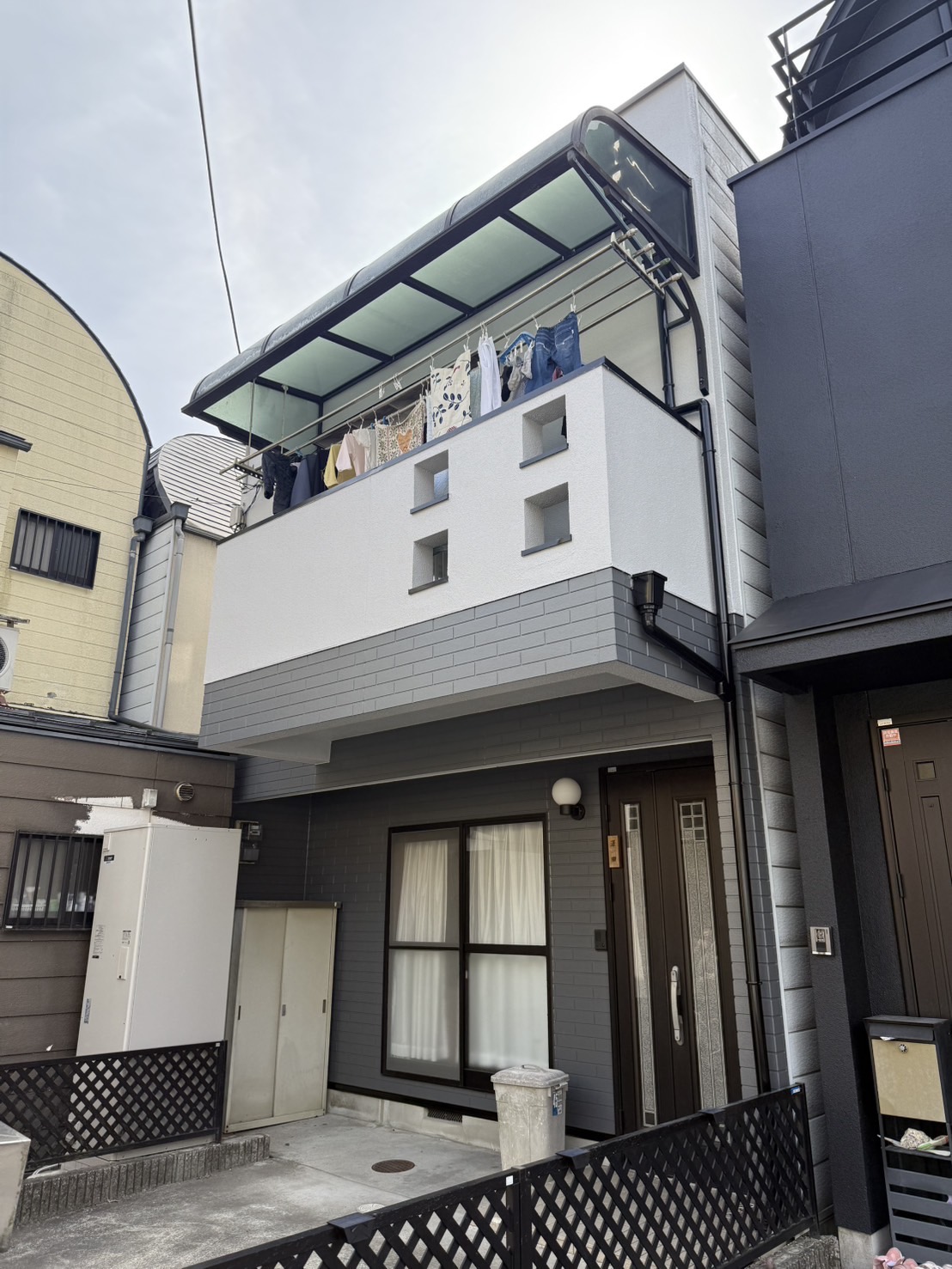 施工事例【屋根修理・外壁塗装】カバー工法