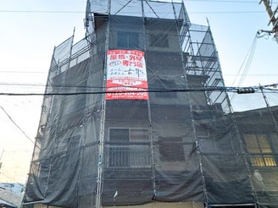 京都市北区紫野西御所田町の屋根修理・屋根塗装・外壁塗装