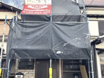 向日市鶏冠井町沢ノ東の屋根修理・外壁塗装