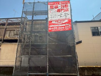 京都市左京区一乗寺東水干町の屋根修理・屋根葺き替え