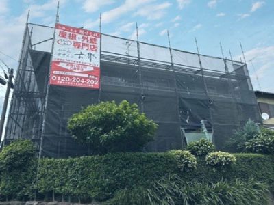 京都市西京区川島竹園町の屋根修理・カバー工法・外壁塗装