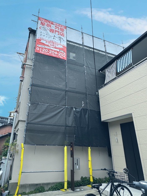 京都市南区吉祥院石原西町の屋根修理・カバー工法