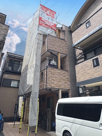 京都市南区吉祥院石原西町の屋根修理・カバー工法