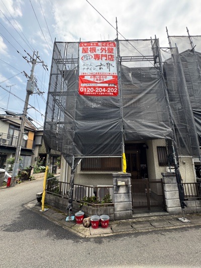 京都市西京区桂池尻町の屋根修理・カバー工法