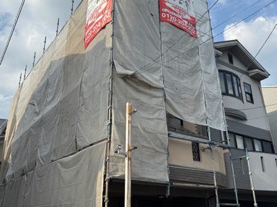 京都市山科区西野大鳥井町の屋根修理・カバー工法