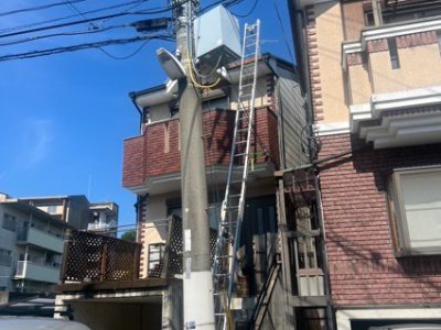京都市山科区椥辻番所ケ口町の屋根修理・カバー工法