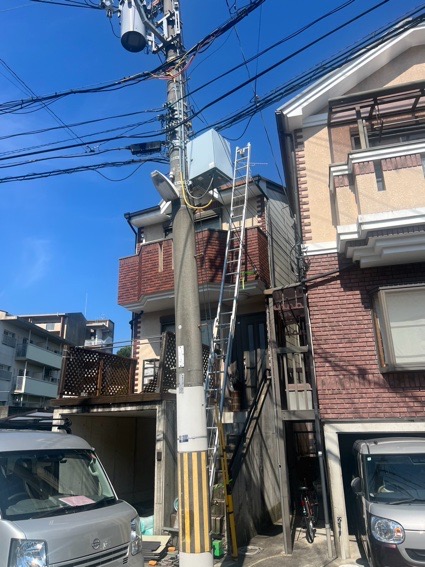 京都市山科区椥辻番所ケ口町の屋根修理・カバー工法
