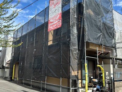 京都市右京区嵯峨朝日町の屋根修理・カバー工法