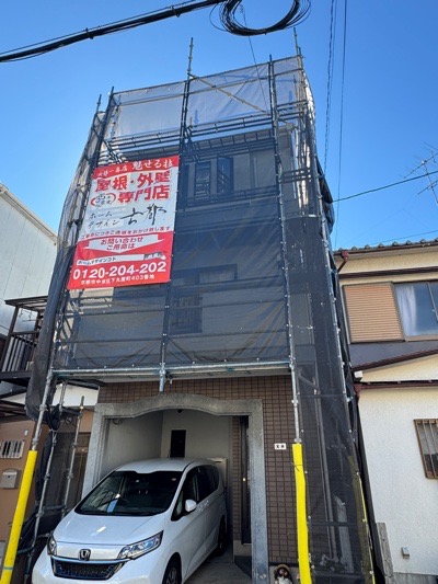 大津市横木の屋根修理・外壁塗装