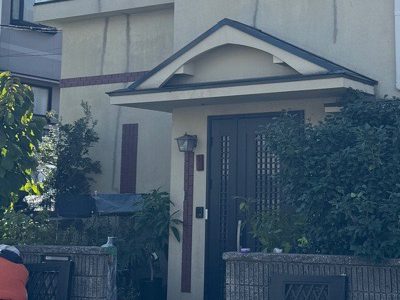 京都市右京区嵯峨朝日町の屋根修理・外構工事