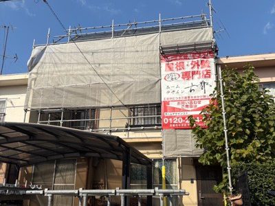 京都市伏見区久我森の宮町の屋根修理・カバー工法