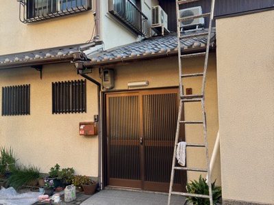 京都市伏見区深草十九軒町の屋根修理・屋根塗装