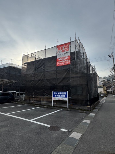 大津市朝日が丘町の屋根修理・屋根塗装・外壁塗装