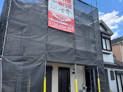 京都市伏見区深草向川原町の屋根修理・カバー工法・外壁塗装