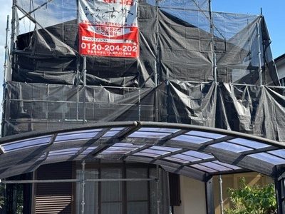 京都市左京区静市市原町の屋根修理・屋根塗装