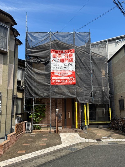 京都市伏見区横大路六反畑町の屋根修理・カバー工法