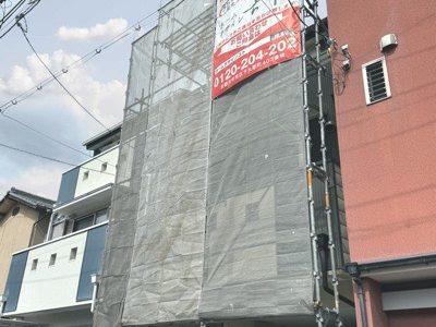 京都市右京区西京極中町の屋根修理・カバー工法