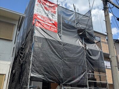 京都市西京区御陵峰ヶ堂町の屋根修理・カバー工法